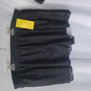 Costa del Sol swim bottom, lace, black